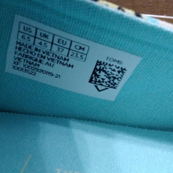 TOMS CLASSIC CORAL PINK CUBA SIZE-6.5 COD/88 - Picture 5 of 12